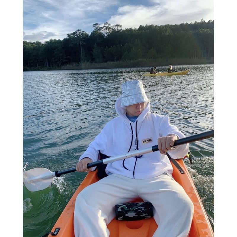 Áo Hoodie Chi tiết Inox không rĩ