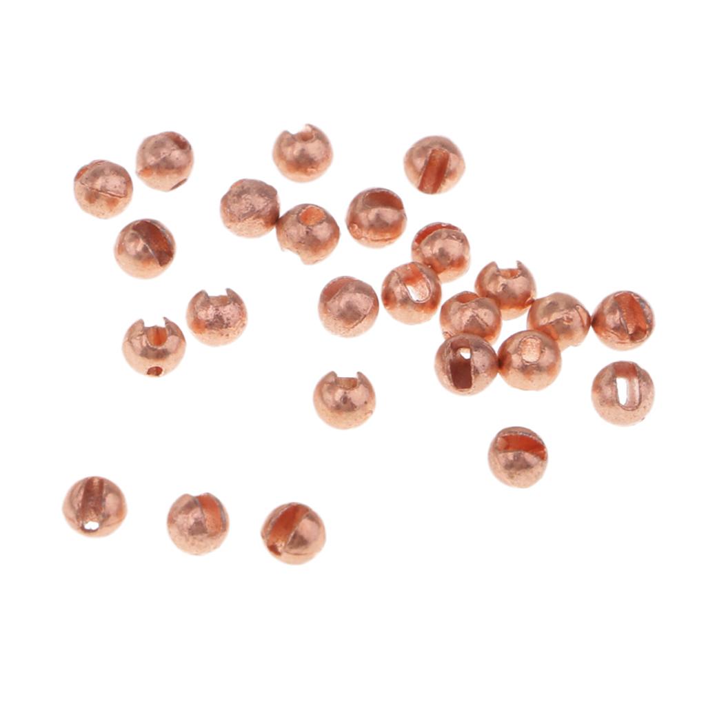 Slotted Beads Fly Tying Beads 5 Sizes Fishing Accessories 2.0mm