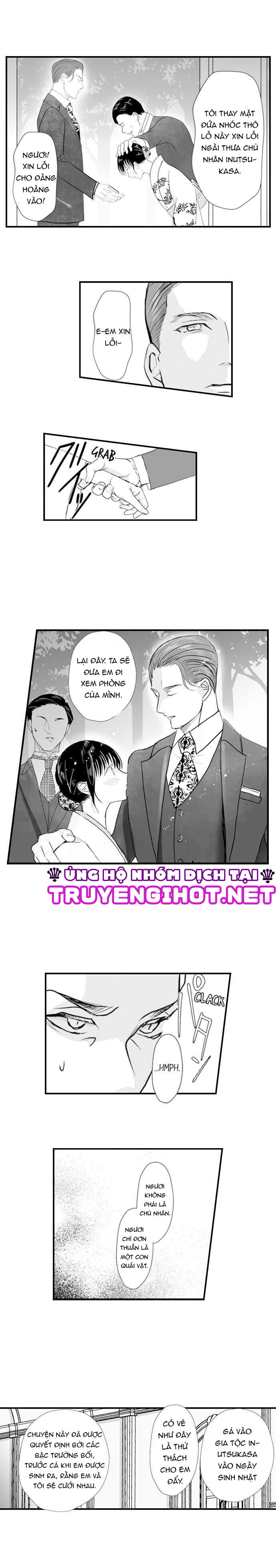 tân nương của quái thú ~ hỡi nửa kia định mệnh,hãy mang trong mình đứa con của ta chapter 1.1 4