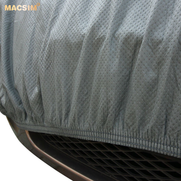 Bạt phủ ô tô chất liệu vải không dệt cao cấp thương hiệu MACSIM dành cho hãng xe Vinfast Lux SA màu ghi - bạt phủ trong nhà và ngoài trời