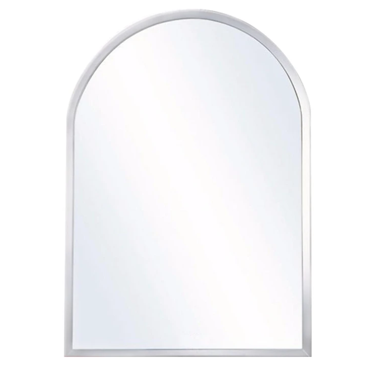 Gương Soi Viền Tròn Kg105 Nhà Tắm Tráng Bạc Cao Cấp Loại Tốt, Bao Ko Bể Vỡ, Kiếng Cường Lực 5Mm - Hàng Chính Hãng - 50 X 70 Cm
