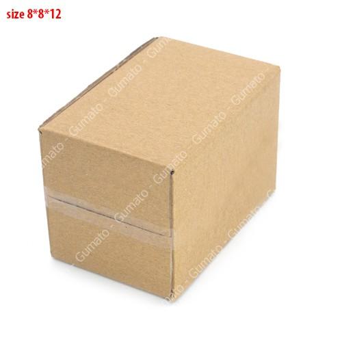 Hộp giấy P7 size 8x8x12 cm, thùng carton gói hàng Everest