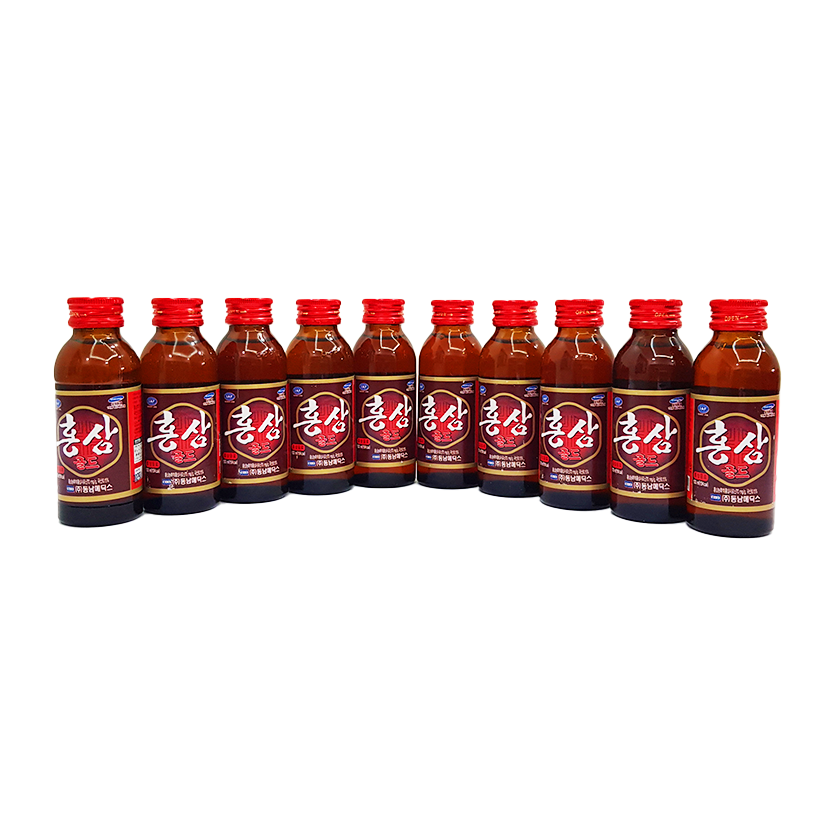 Nước hồng sâm Korea Red Ginseng đóng chai (xách 12 chai và Hộp 10 chai)