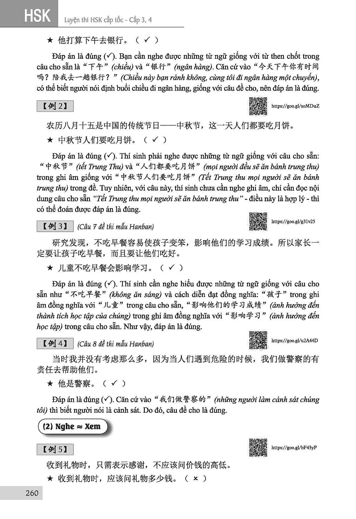 Luyện Thi HSK Cấp Tốc (Cấp 3-4) 2018 (Tặng kèm bookmark)