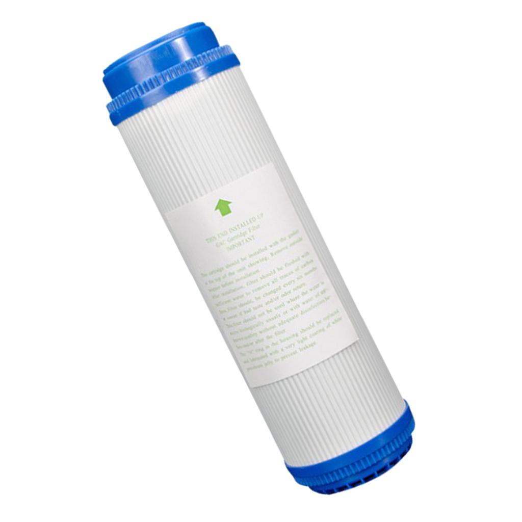 Water Purifier 2x 10 '' Granular Activated Carbon Coconut Shell Water Filter