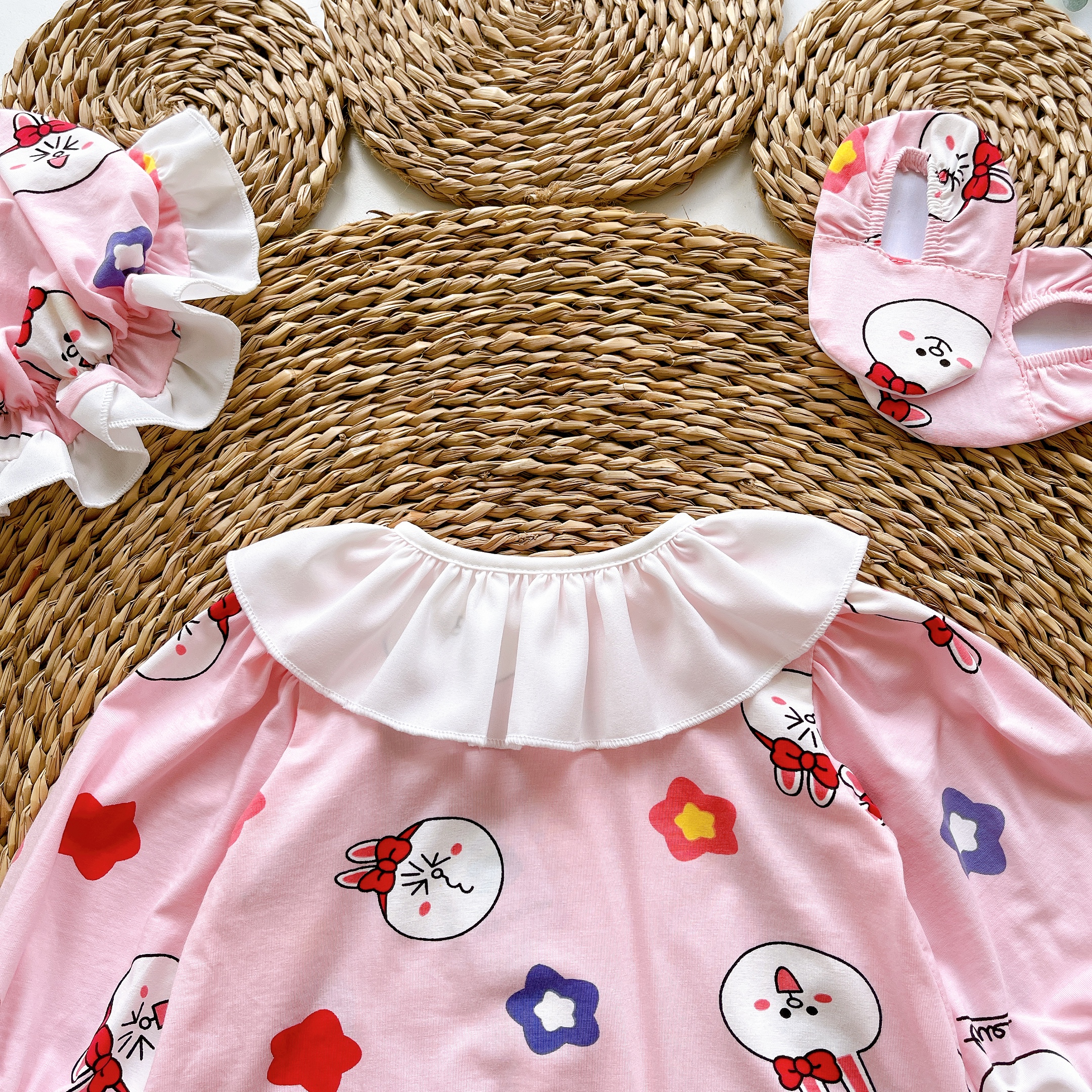 Body Cotton Lạnh Cho Bé Gái 3 Đến 12kg Co Giãn 4 Chiều