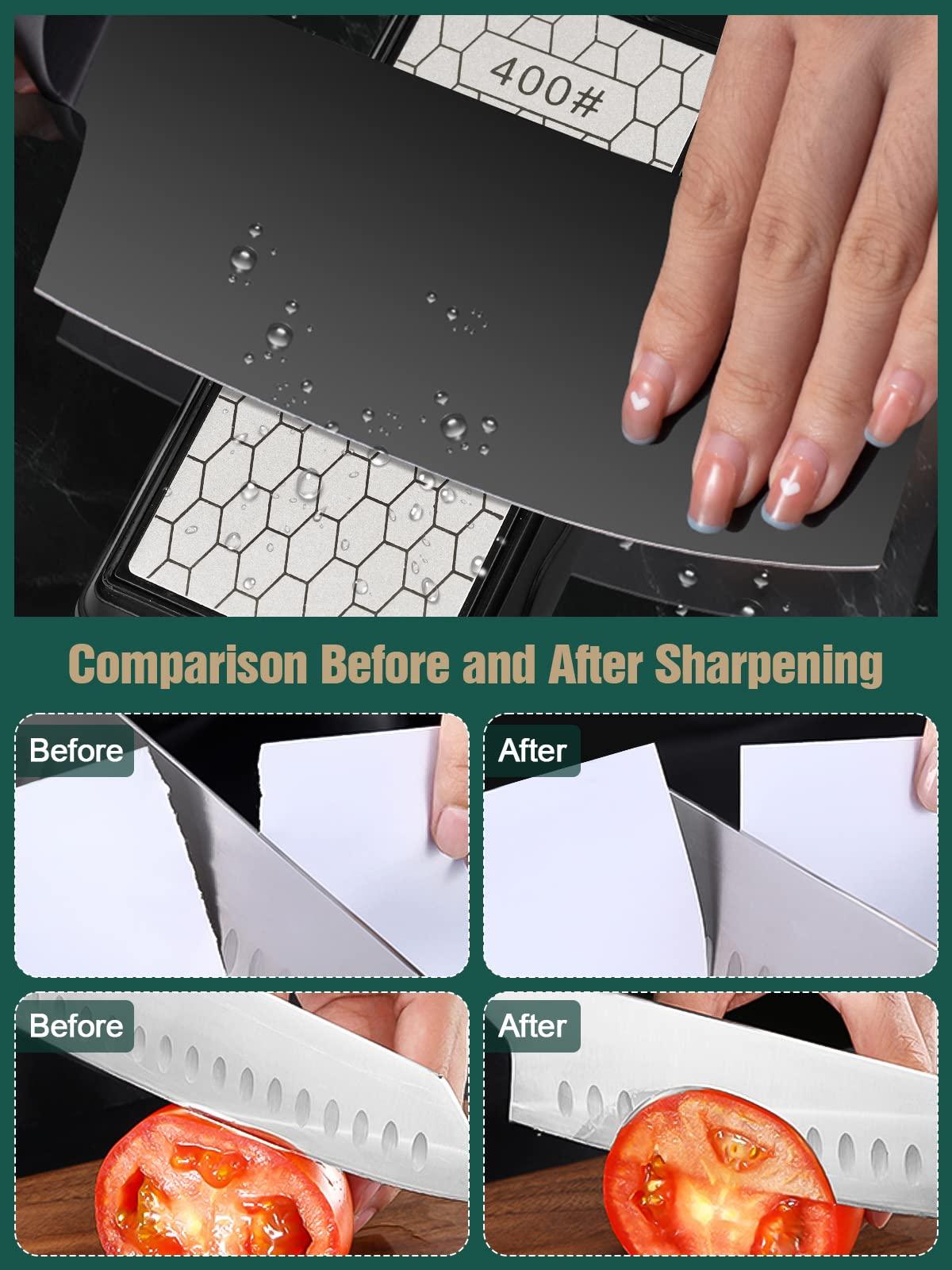 Kim cương bằng đá đôi đôi, dao dao mài với một đế không phải là con dao không có con dao ngoài trời