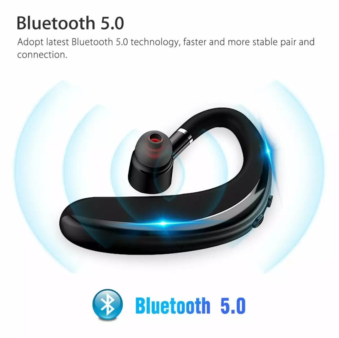 Tai Nghe Bluetooth 5.0 Bass Mạnh Siêu Trầm S109, Pin 300mAh, Kết Nối Được 2 Điện Thoại