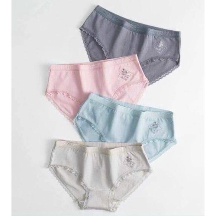 Set quần lót cotton nữ combo 10 quần