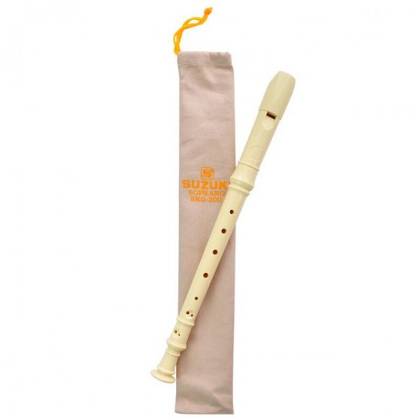 Sáo Recorder Soprano Suzuki SRG-200 - Sáo Dọc Tone C Kiểu Bấm Germany