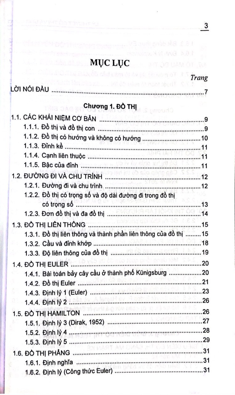 Lý Thuyết Đồ Thị Và Ứng Dụng