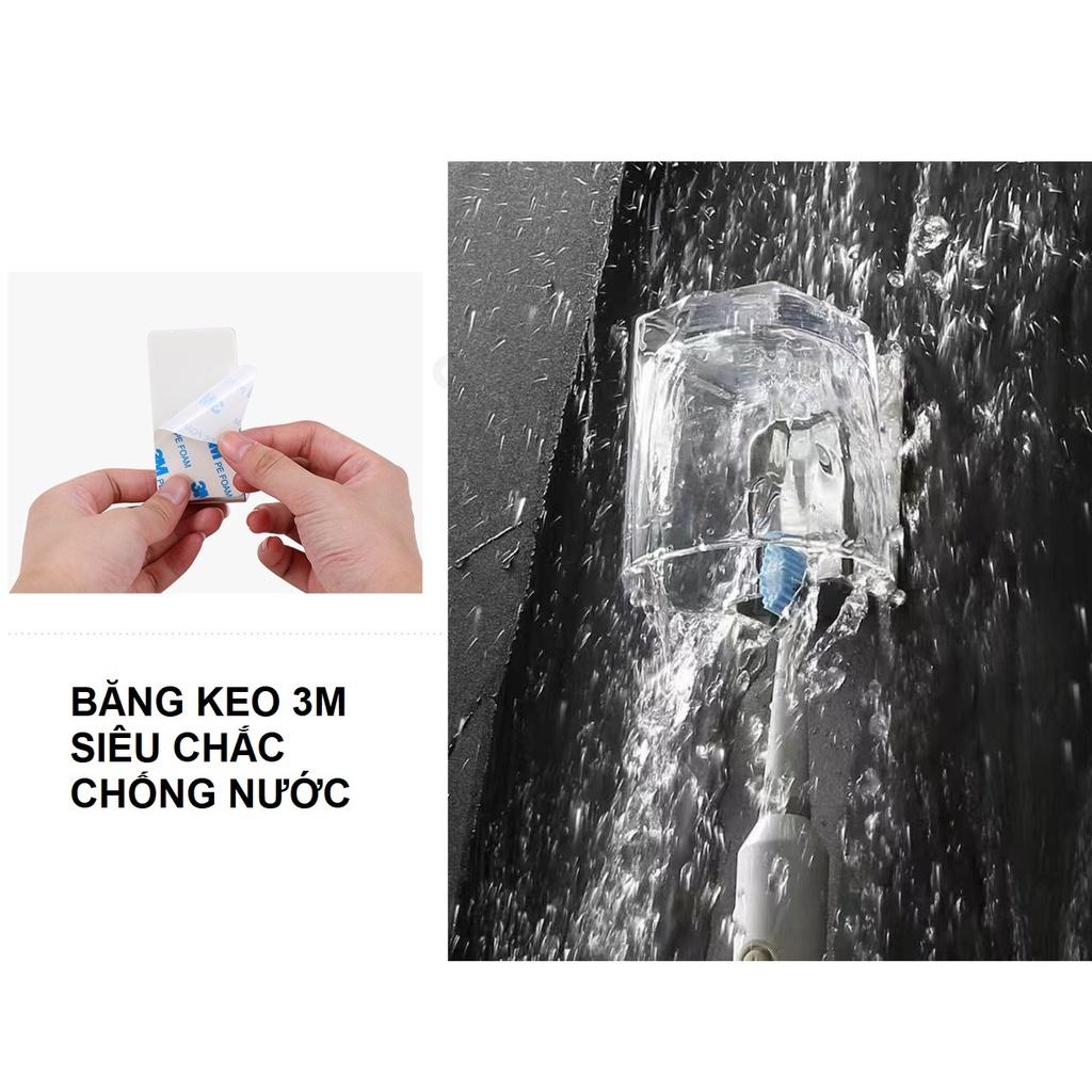 Móc Inox Dán Tường Treo Cốc Bàn Chải Đánh Răng Cao Cấp chất liệu inox 304 và keo 3M