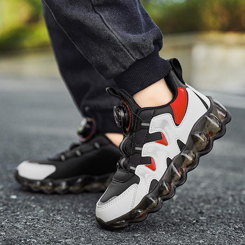 Giày Sneakers Trẻ Em Cho Bé Trai Bé Gái Lưới Giày Tennis Thoáng Khí Thể Thao Chạy Bộ Da Trẻ Em Giày Đi Bộ Color: Pink Shoe Size: 33