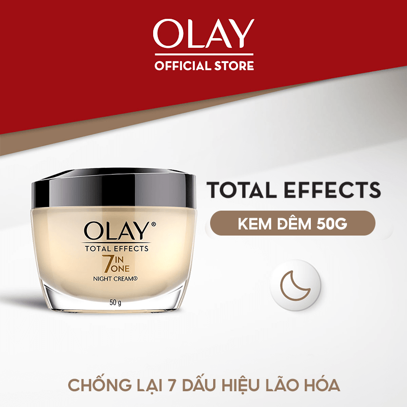 Kem Dưỡng Ban Đêm OLAY Total Effects 50g