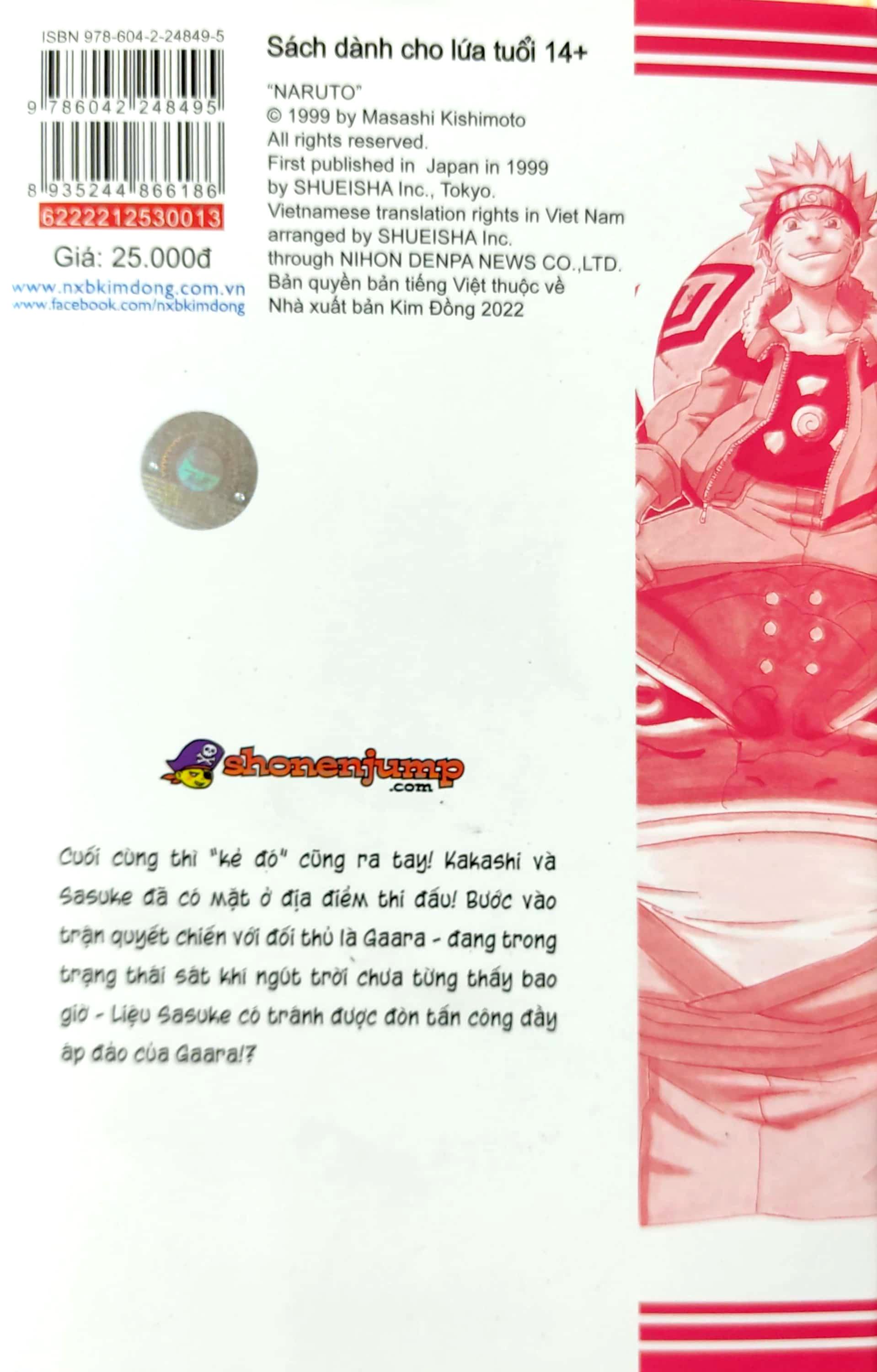 Naruto - Tập 13: Kì Thi Chunin: Chấm Dứt…!! (Tái Bản 2022)