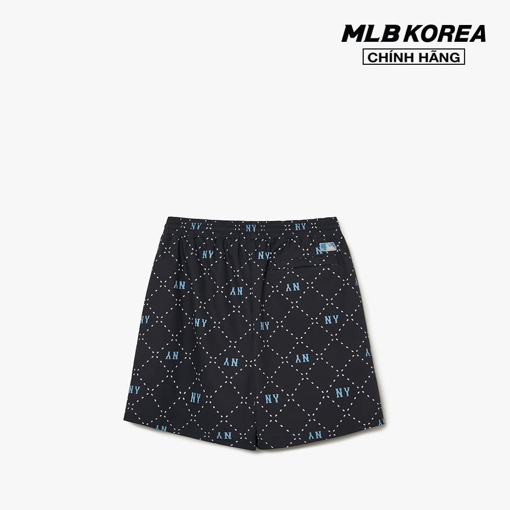 MLB - Quần shorts unisex ống rộng Mega Dia Monogram Part 5 Water 3ASMM0633-50BKS