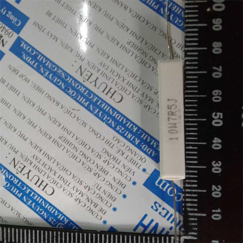 Điện trở 10W, 7.5Ω kde0349