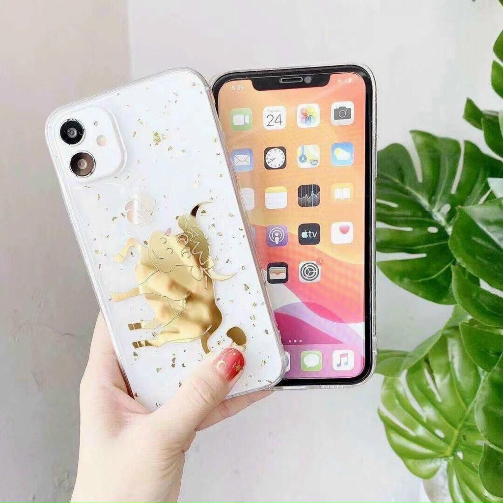 Tết 2021 Ốp lưng iphone Trâu vàng cho IP 7plus/8 plus / X / XS / Xr / XSMAX / 11 / 11pro / 11promax PHÚ QUÝ, CÁT TƯỜNG