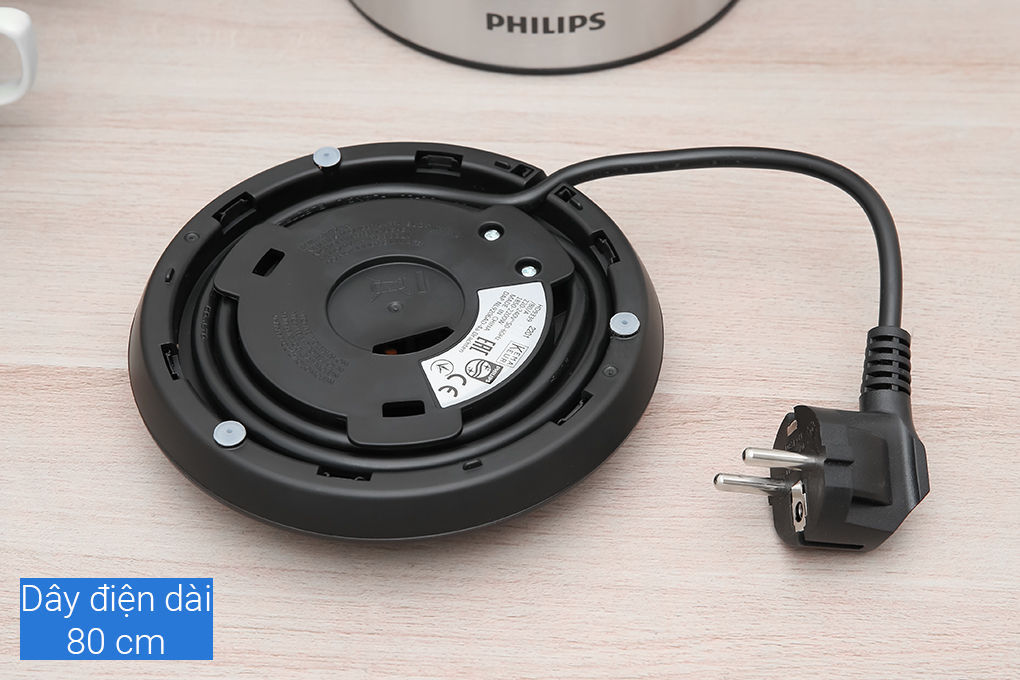 Bình đun siêu tốc Philips 1.7 lít HD9339/80 - Hàng chính hãng