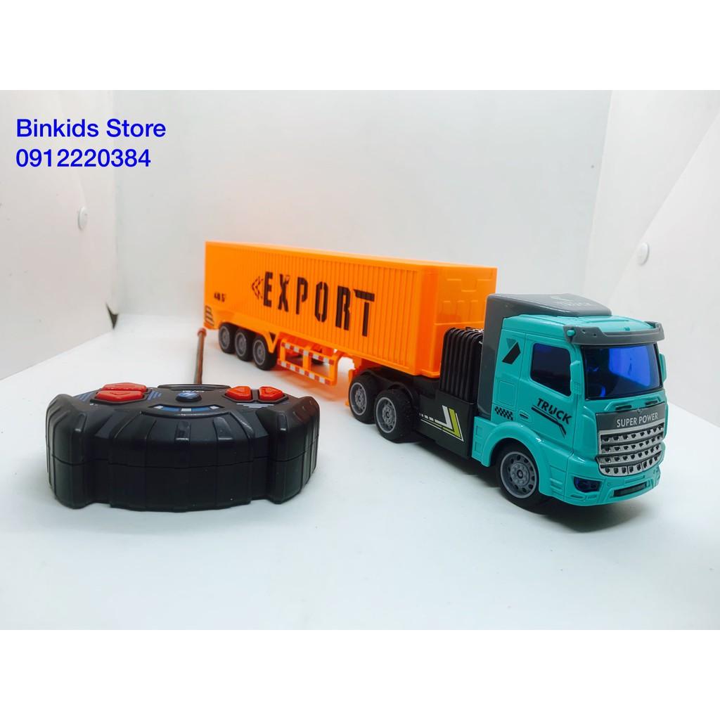 Xe Container Điều Khiển Pin Xạc