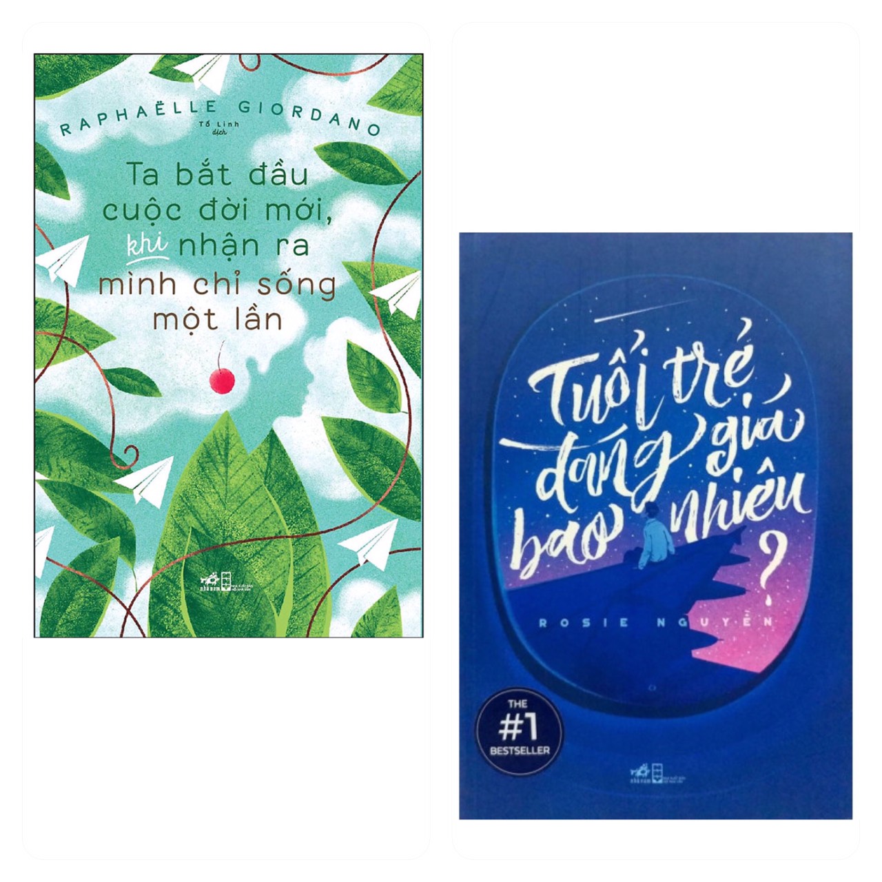 Combo 2 cuốn: Ta bắt đầu cuộc đời mới, khi nhận ra mình chỉ sống một lần + Tuổi Trẻ Đáng Giá Bao Nhiêu