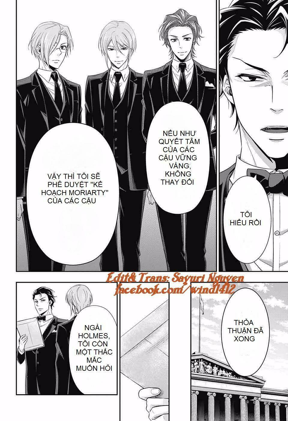 nhà ái quốc moriarty chapter 23 26