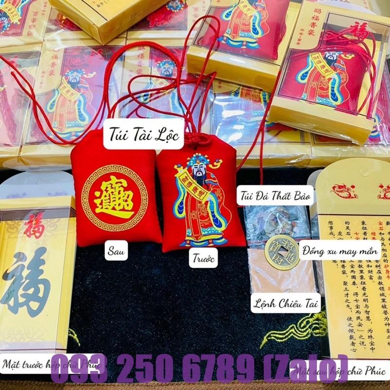 Túi Thần Tài Đỏ May Mắn Chiêu Hút Tài Lộc