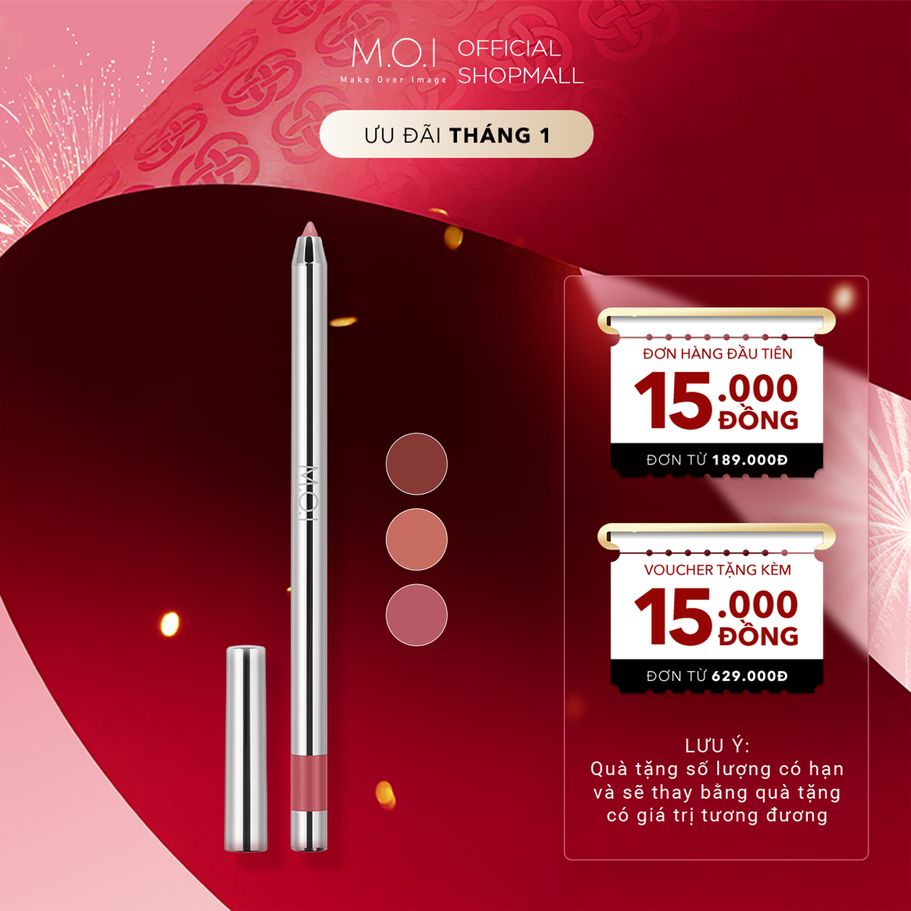 CHÌ KẺ VIỀN MÔI ĐA NĂNG M.O.I - Perfect Shape Lip Liner