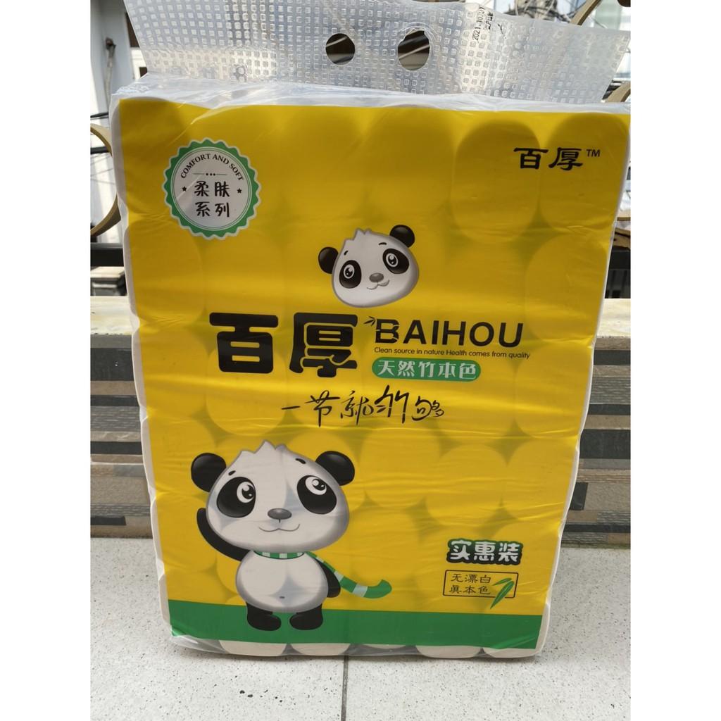 Túi 36 Cuộn Giấy Ăn Gấu Trúc SIPAO 2.9kg Hàng Chuẩn