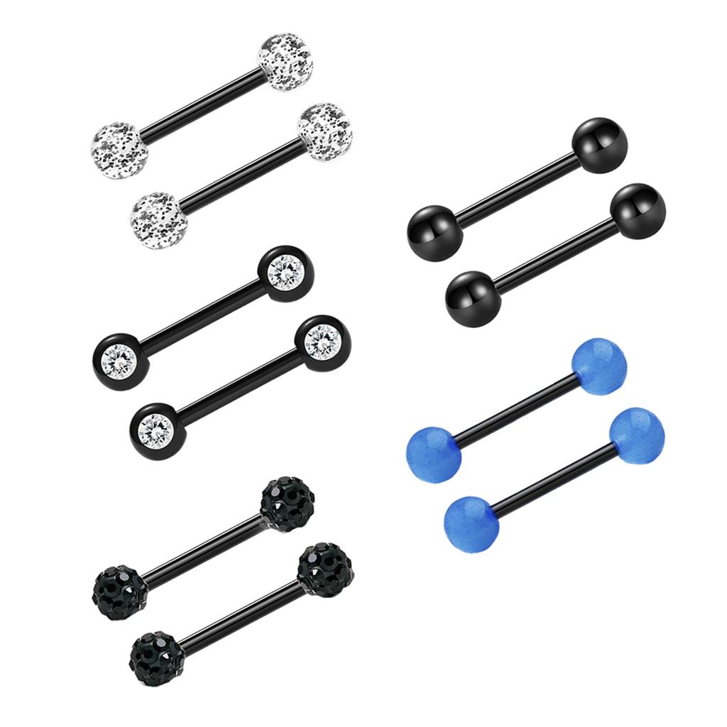 Stainless steel navel ring eyebrow ring piercing jewelry Small Size