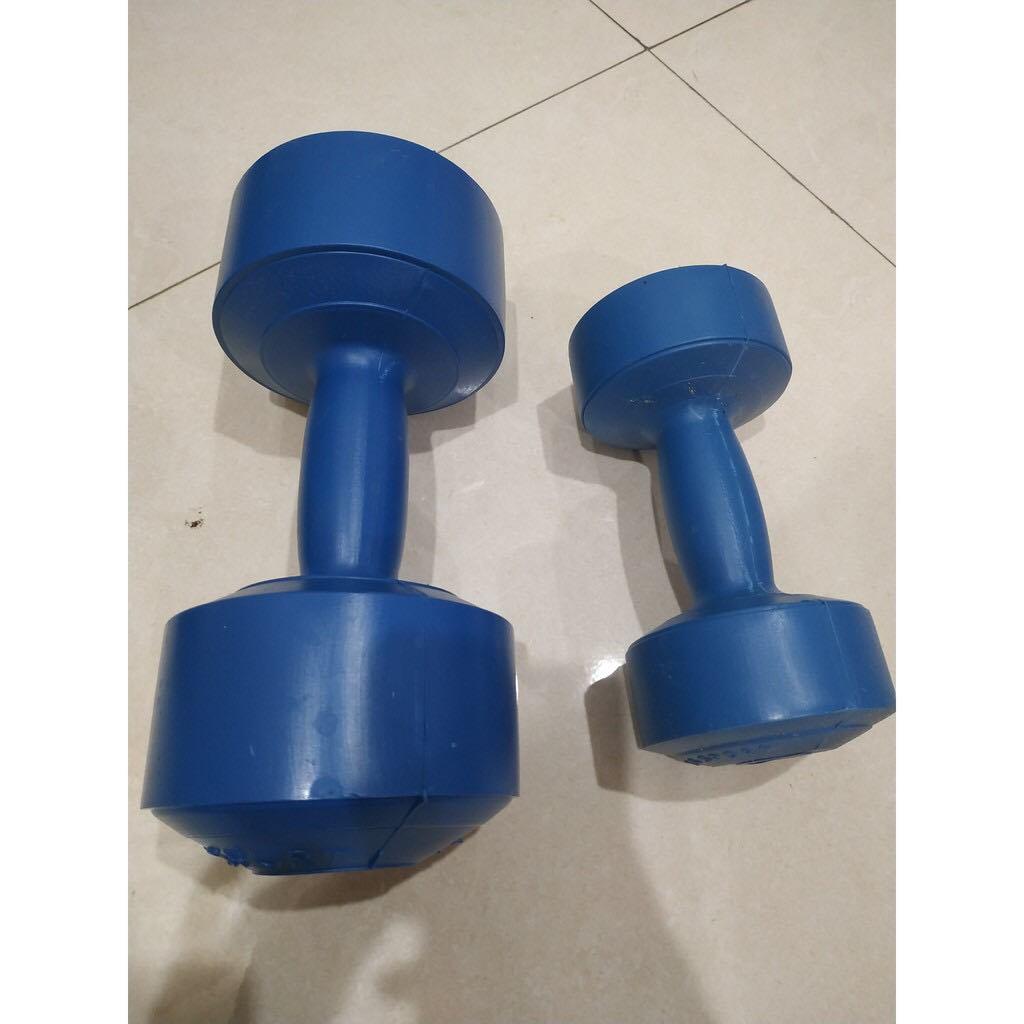 Vỏ tạ tay nhựa bát giác 3kg