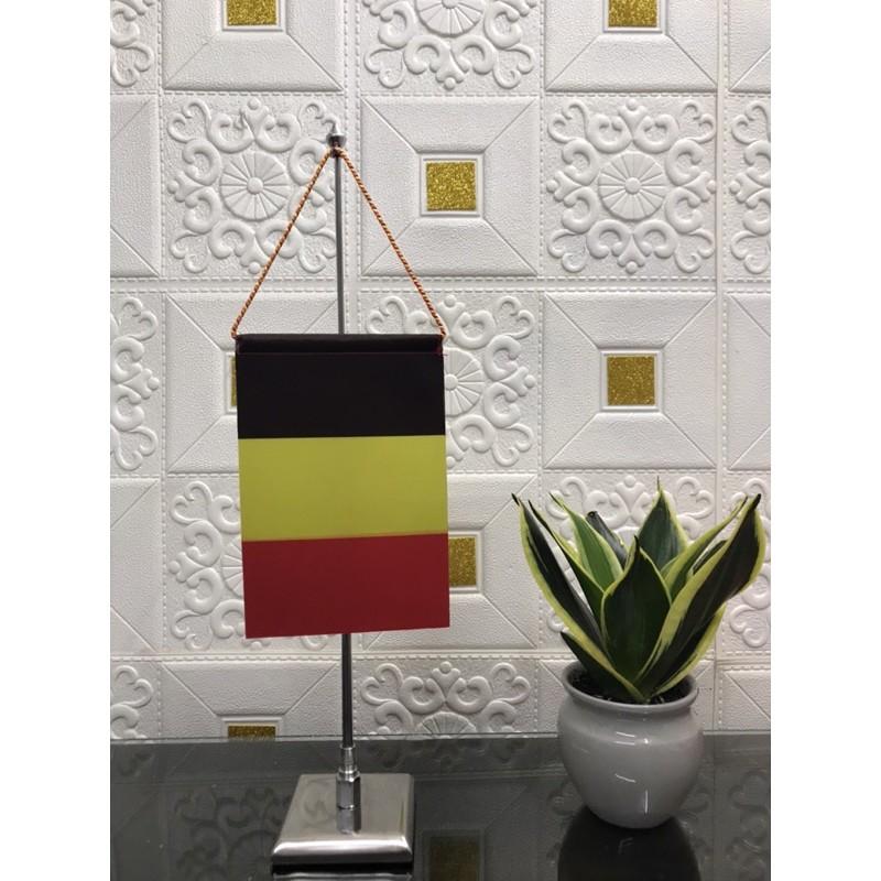 Bộ cờ bỉ để bàn đế inox vuông