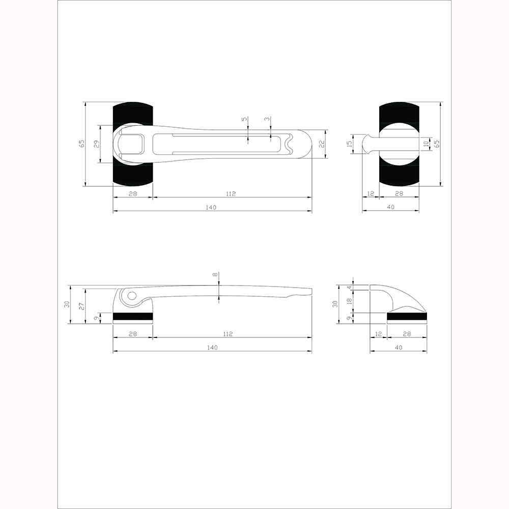 Chốt Cửa An Toàn 46359.001BSN