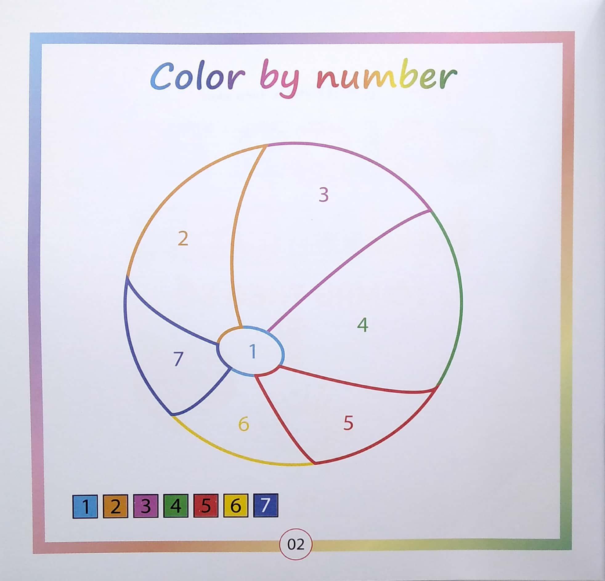 Color By Number - Tô Màu Theo Số -Tập 1