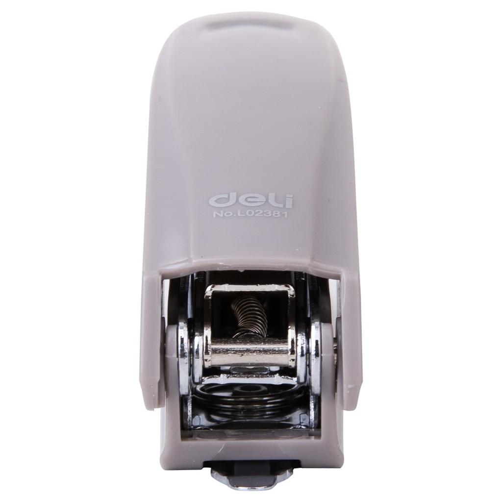 Dập ghim kèm ghim Deli - Đạn ghim số #10 - Xanh dương, xanh lá, xám - /vỉ - W02381