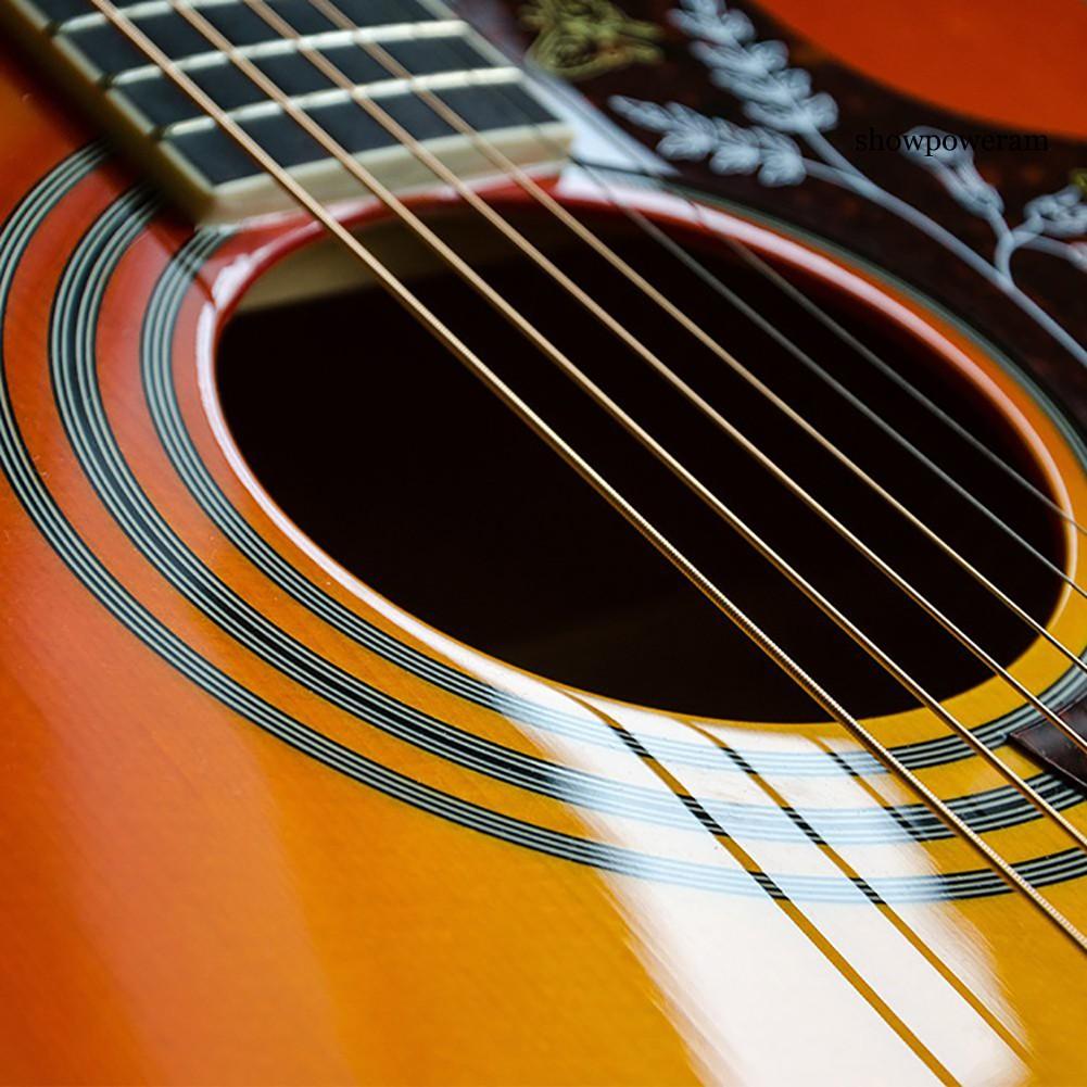 6 Dây Đàn Thép Chất Lượng Cao Cho Guitar Acoustic 150xl 108cm