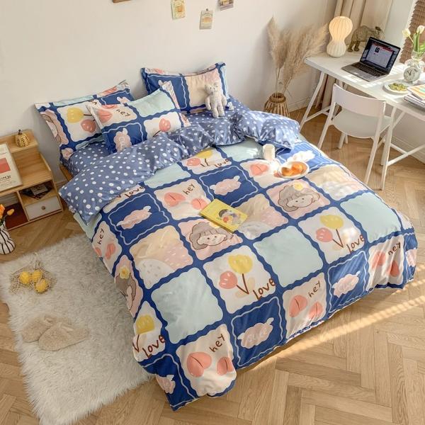Trọn bộ 4 món cotton poly hàng nhập khẩu nguyên set.Mẫu 80