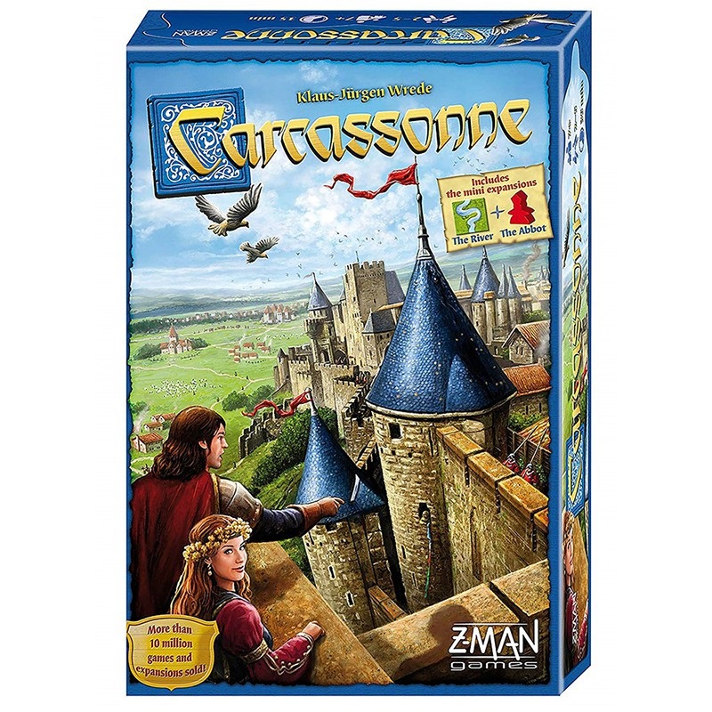 Đồ Chơi Board Game Carcassonne - Vùng Đất Trù Phú Tiếng Anh Bản Chuẩn Chất Lượng Cao