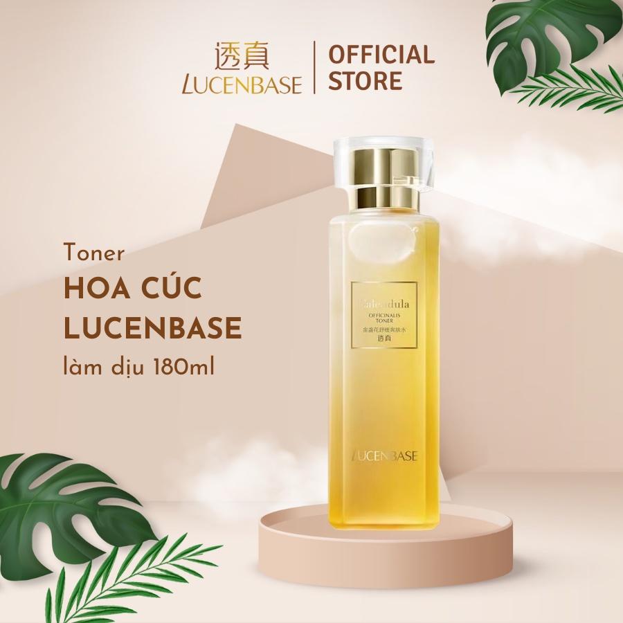 Toner nước hoa hồng hoa cúc LUCENBASE cấp ẩm, làm dịu da 180ml