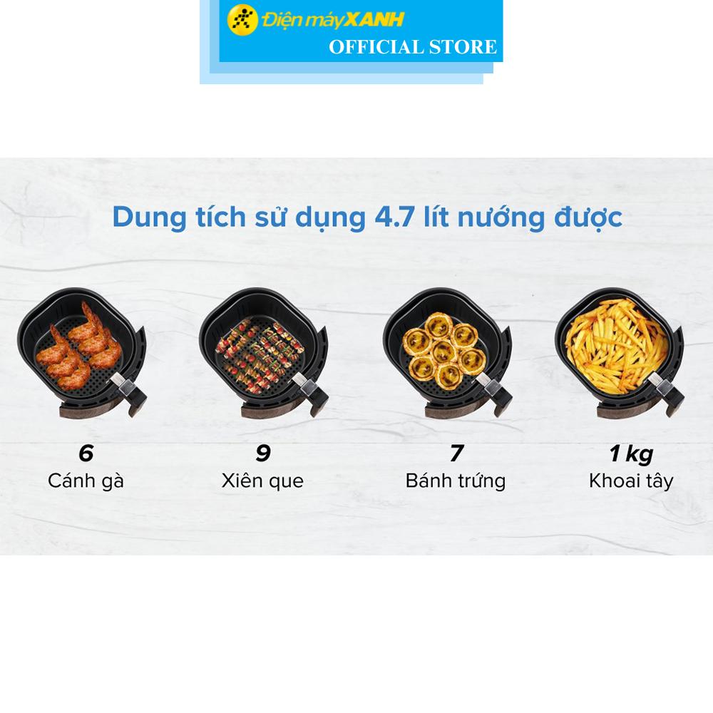 Nồi chiên không dầu Kangaroo KG55AF1A 5.2 lít - Hàng Chính Hãng