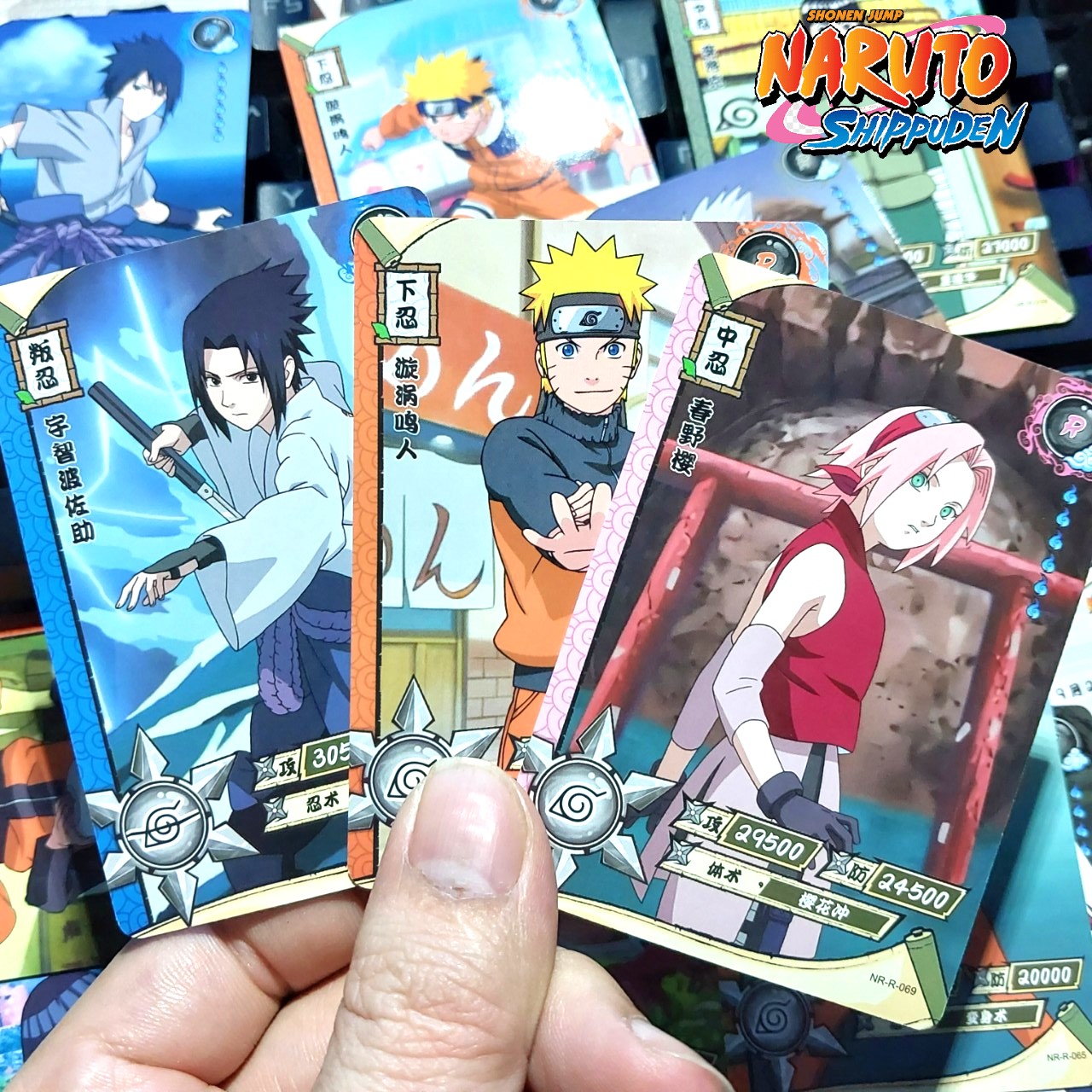 Combo 20 Thẻ Naruto Giá Tốt chịnh Hạng KAYOU đẳng cấp R thế giới hokage 2054 D2 1