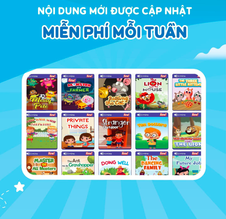 MONKEY STORIES - Mã học phần mềm tiếng Anh và tặng 3 tháng Monkey Math