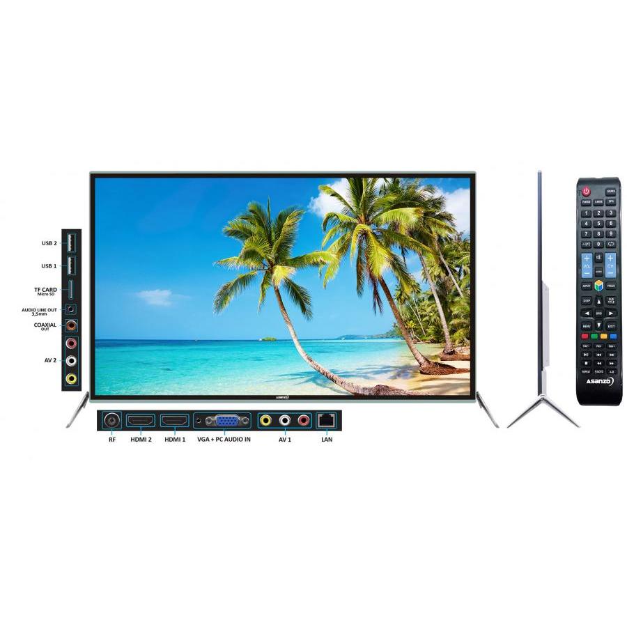 Smart Tivi ASANZO 50 inch 50SK900 Cường Lực - Hàng Chính Hãng