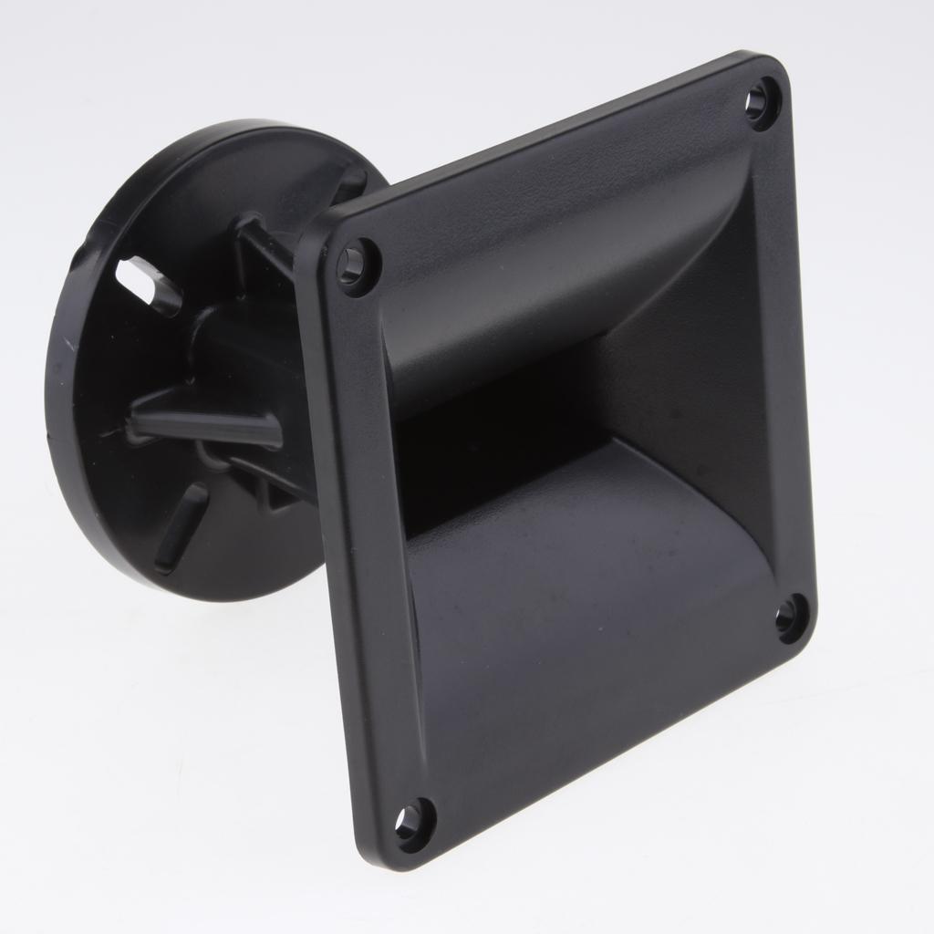 Đôi 120X120 Nhựa Loa Dài Ném Khoảng Cách Sừng Tweeter, Đường Kính 25 Mm, rộng Phân Tán Góc