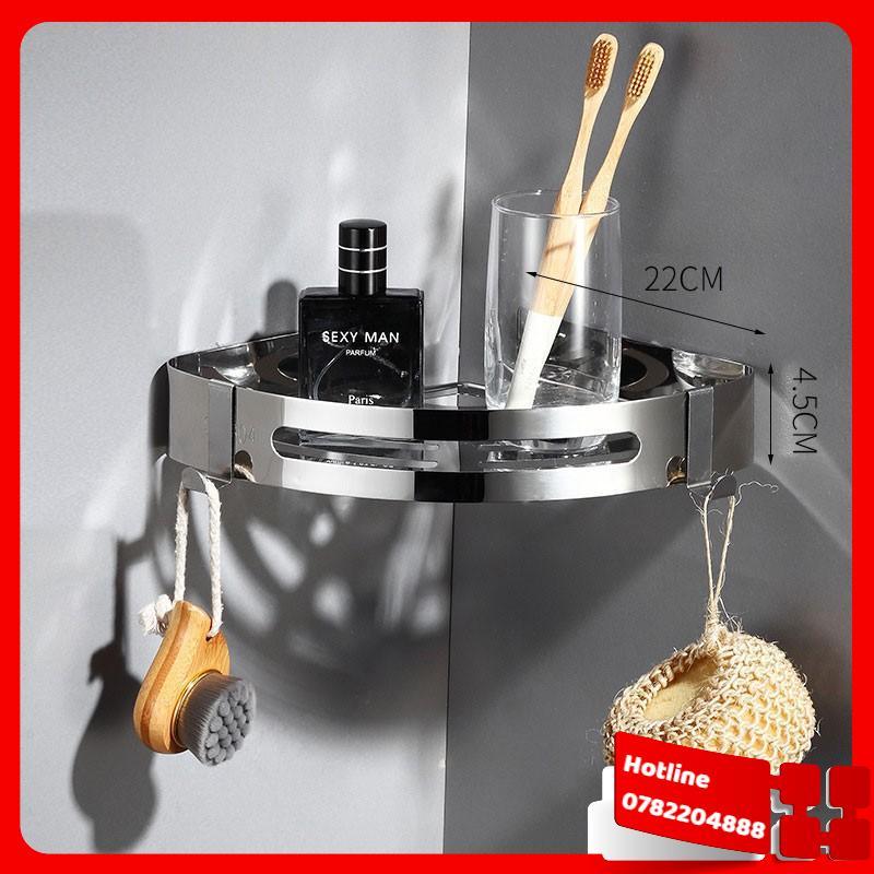 Kệ Góc Phòng Tắm Loại Inox Cao Cấp 304 Cực Kì Sang Trọng- Pt03 - Loại Tốt