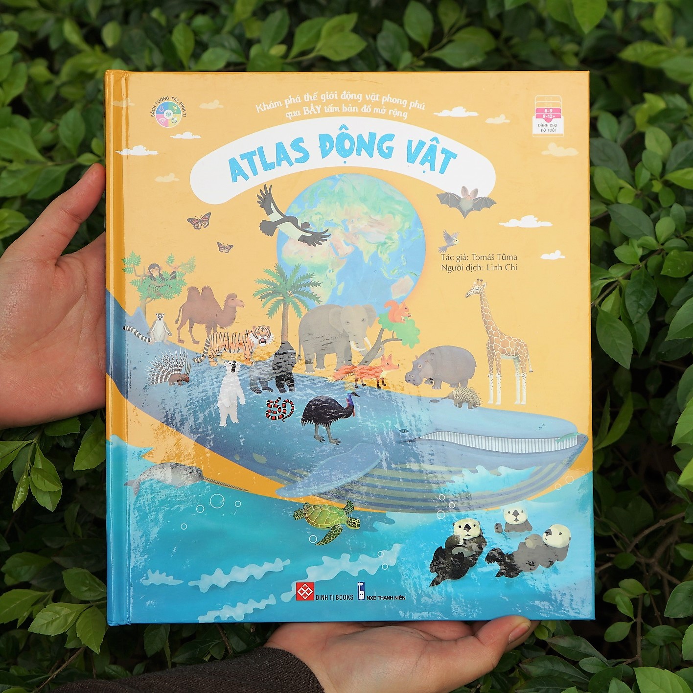 Sách Atlas Động Vật – Khám Phá Thế Giới Động Vật – Đinh Tị