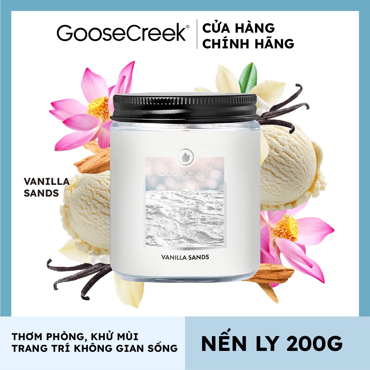 Nến ly Goose Creek - Vanilla Sands