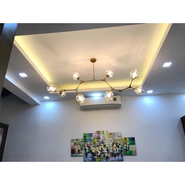 Đèn thả trần 6 bóng,đèn trang trí trần, đèn trần, đèn decor