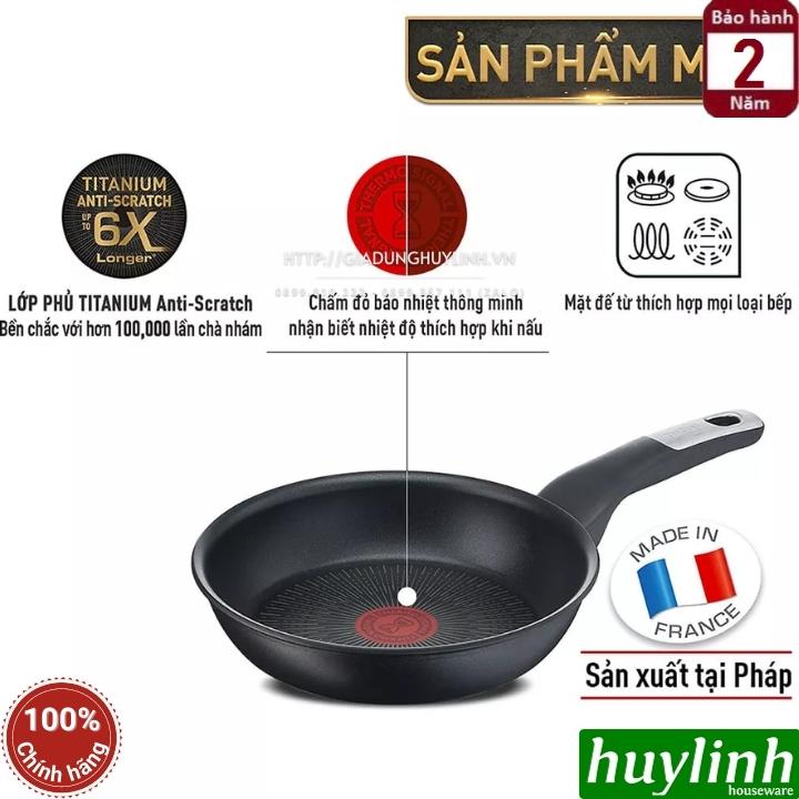 Chảo chiên chống dính đáy từ Tefal Unlimited 20cm - Dùng cho mọi loại bếp - G2550243 - Sản xuất tại Pháp - Hàng chính hãng