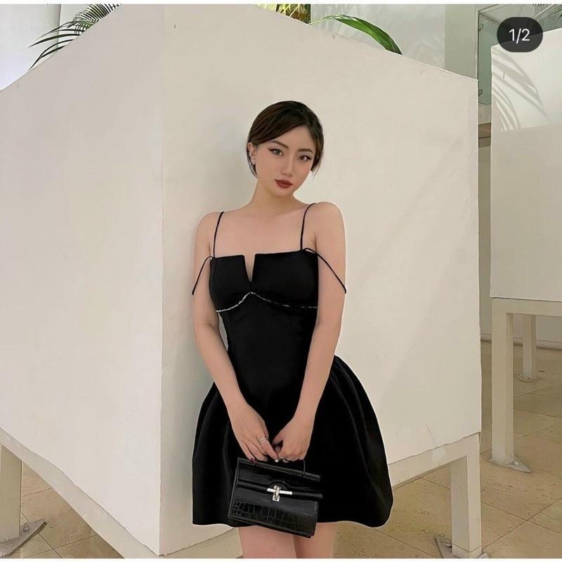 Đầm cúp ngực 2 dây có mút ngực sexy sang chảnh